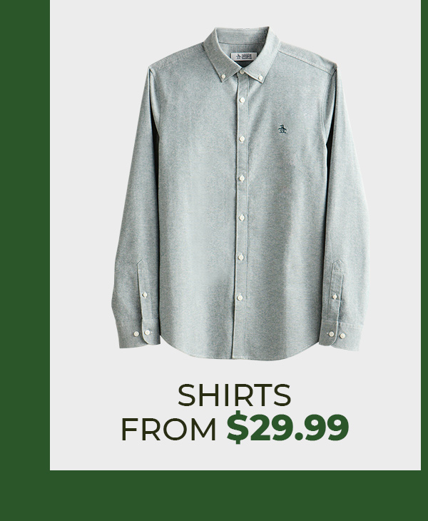 Shirts From $39.99