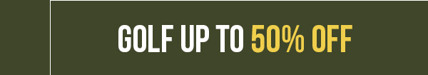 Golf up to 50% Off