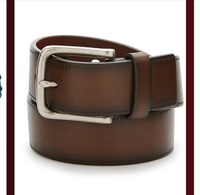 Shop the Embossed Stitch Belt