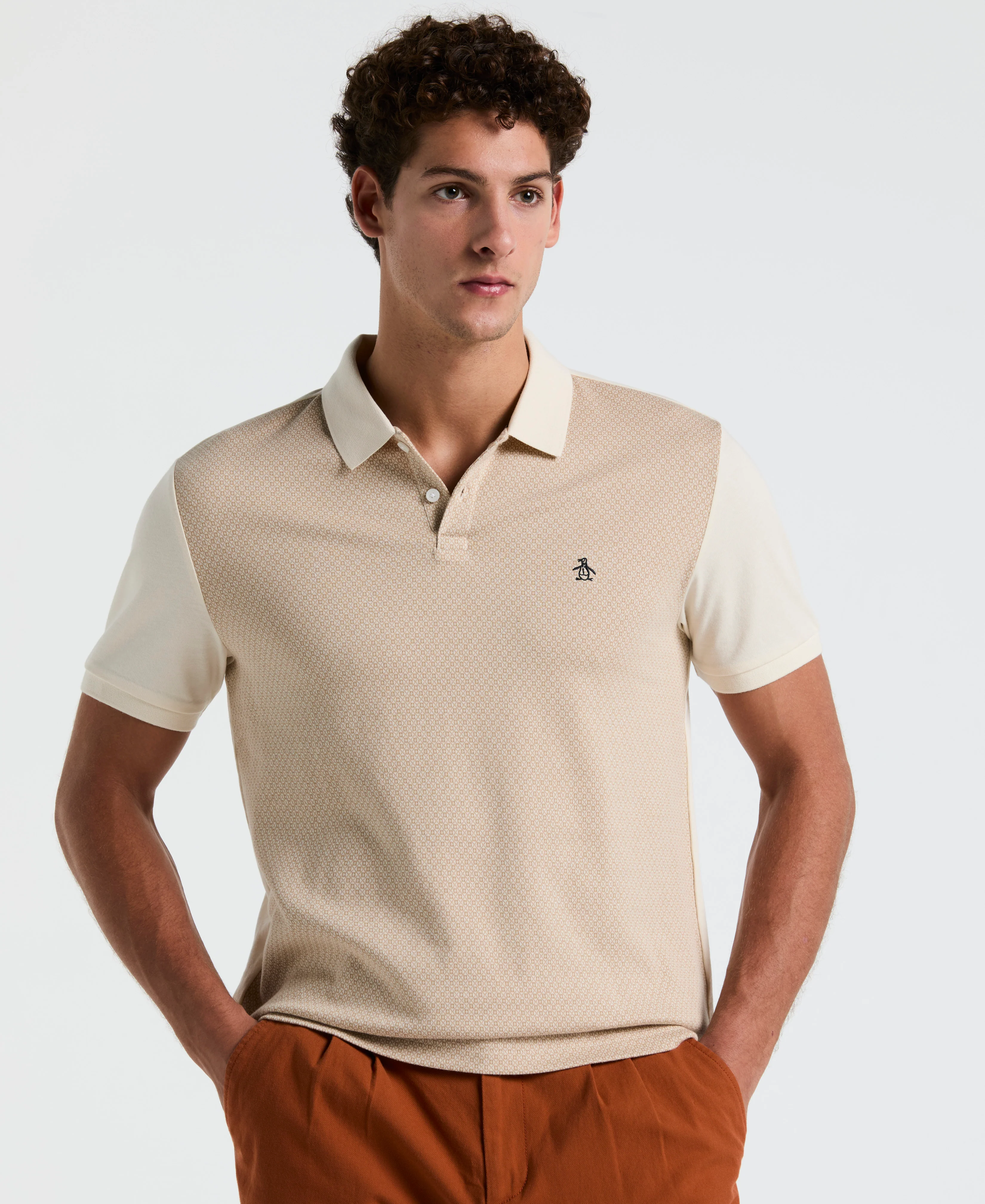 Image of Jacquard Mini Tile  Polo