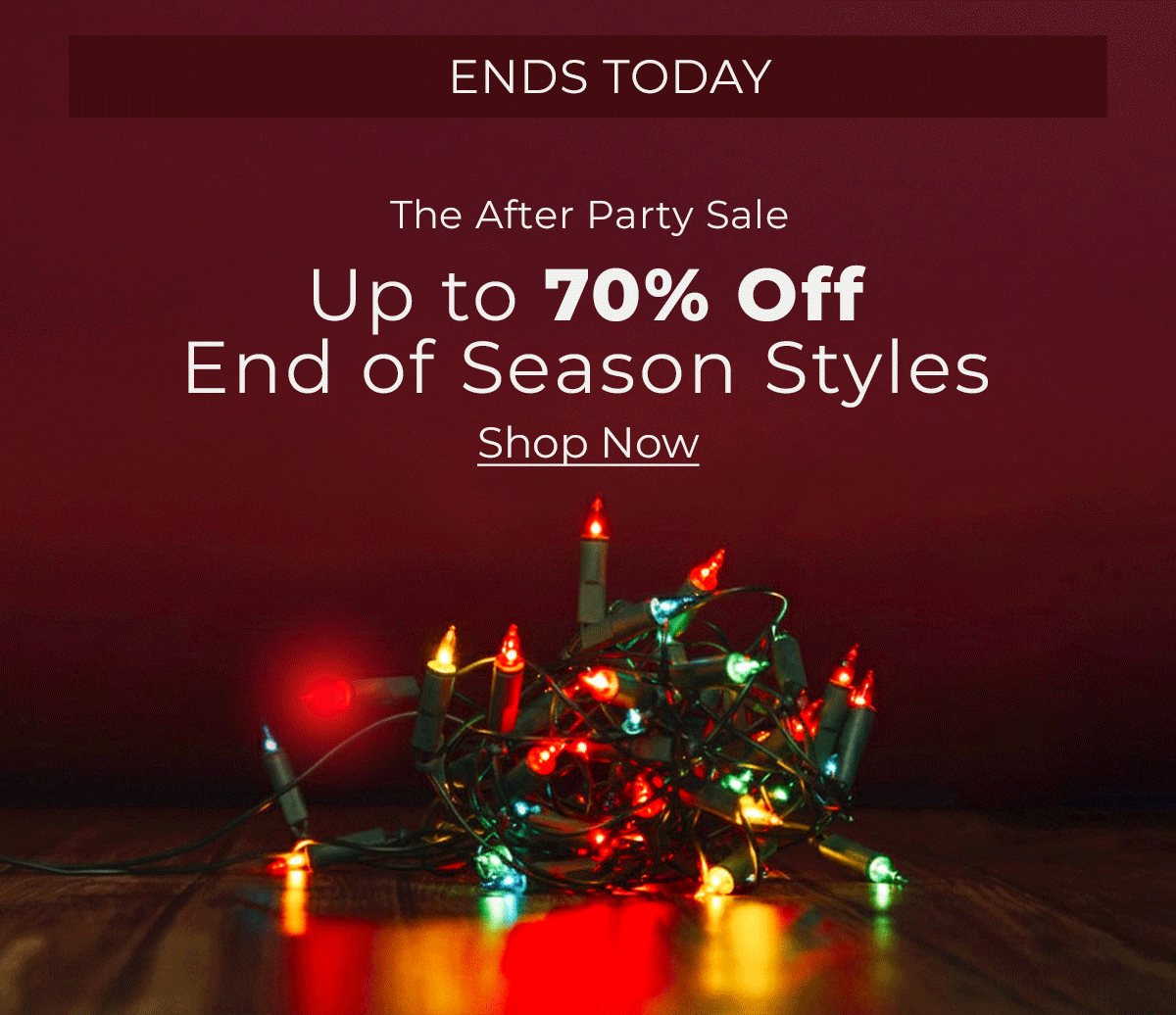 Shop the After Party and Save Up To 70% OFF!