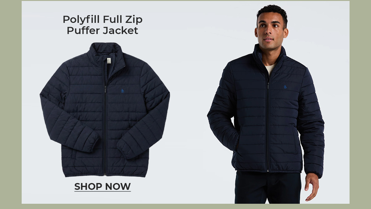 Shop the Polyfill Full Zip Puffer Jacket
