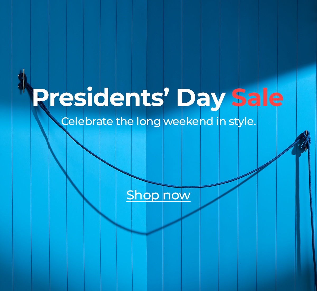 Shop the Presidents' Sale Now