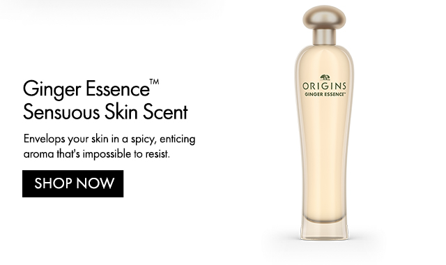 Ginger Essence™ Sensuous Skin Scent | Envelops your skin in a spicy, enticing aroma that's impossible to resist. | SHOP NOW