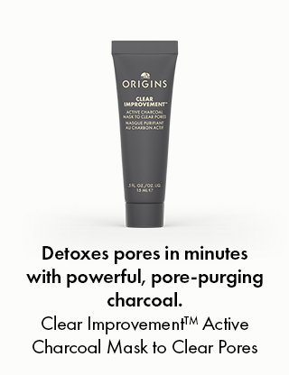 Detoxes pores in minutes with powerful, pore-purging charcoal. | Clear Improvement™ Active Charcoal Mask to Clear Pores