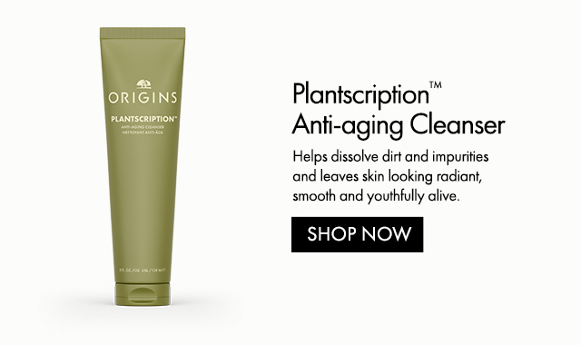 Plantscription™ Anti-aging Cleanser | Helps dissolve dirt and impurities and leaves skin looking radiant, smooth and youthfully alive. | SHOP NOW