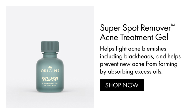 Super Spot Remover™ Acne Treatment Gel | Helps fight acne blemishes including blackheads, and helps prevent new acne from forming by absorbing excess oils. | SHOP NOW