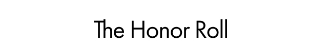 The Honor Roll