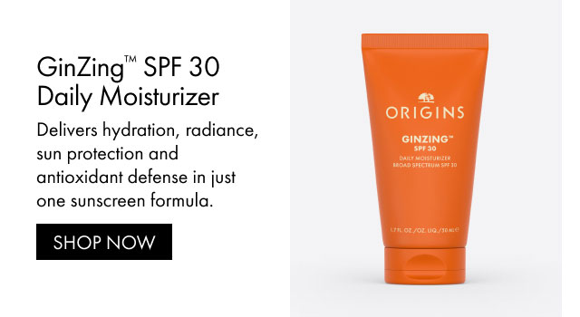 GinZing™ SPF 30 Daily Moisturizer Delivers hydration, radiance, sun protection and antioxidant defense in just one sunscreen formula. SHOP NOW
