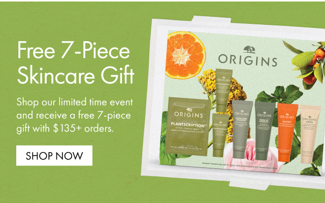 Free 7-Piece Skincare Gift | Shop our limited time event and receive a free 7-piece gift with $135+ orders. | SHOP NOW