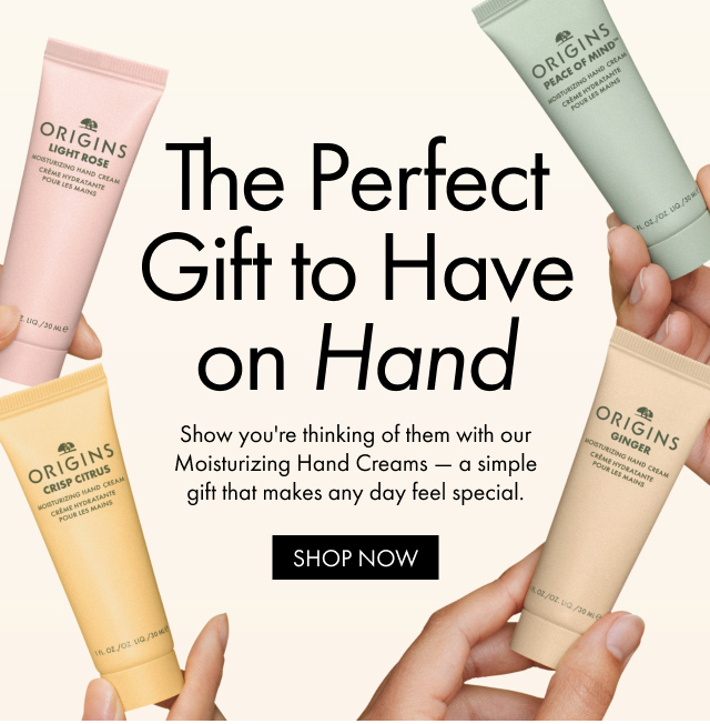 The Perfect Gift to Have on Hand | Show you're thinking of them with our Moisturizing Hand Creams a simple gift that makes any day feel special. - SHOP NOW