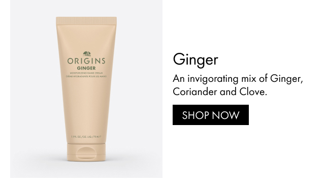 Ginger | An invigorating mix of Ginger, Coriander and Clove. | SHOP NOW