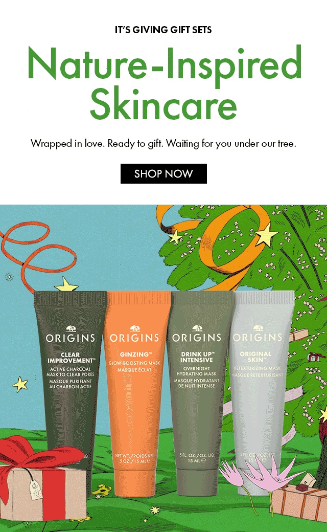IT'S GIVING GIFT SETS? | Nature-Inspired Gift Sets | Wrapped in love. Ready to gift. Waiting for you under our tree | SHOP NOW
