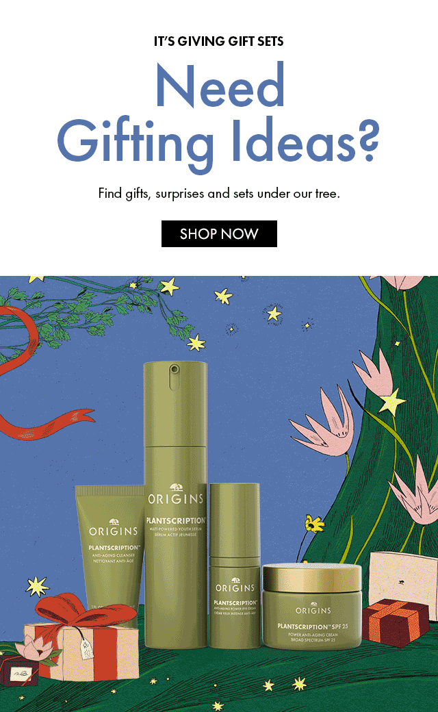 IT'S GIVING GIFT SETS? | Need Gifting Ideas? | Find gifts, surprises and sets under our tree. | SHOP NOW
