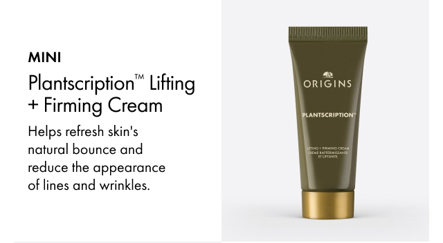 MINI | Plantscription™ Lifting + Firming Cream | Helps refresh skin's natural bounce and reduce the appearance of lines and wrinkles.