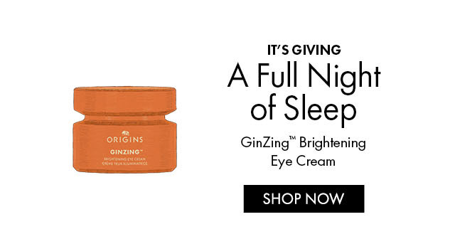 IT'S GIVING | A Full Night of Sleep | GinZing™ Brightening | Eye Cream | SHOP NOW