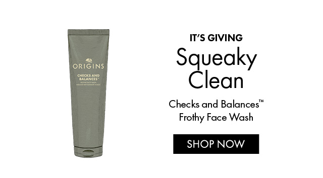 IT'S GIVING | Squeaky Clean Checks and Balances™ Frothy Face Wash | SHOP NOW