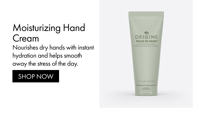 Moisturizing Hand Cream | Nourishes dry hands with instant hydration and helps smooth away the stress of the day. | SHOP NOW