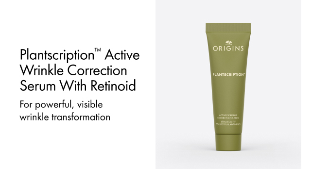 Plantscription™ Active Wrinkle Correction Serum With Retinoid | For powerful, visible wrinkle transformation
