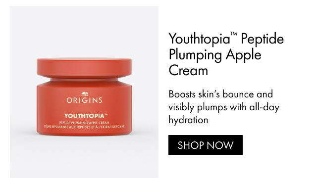 Youthtopia™ Peptide Plumping Apple Cream | Boosts skin's bounce and visibly plumps with all-day hydration | SHOP NOW