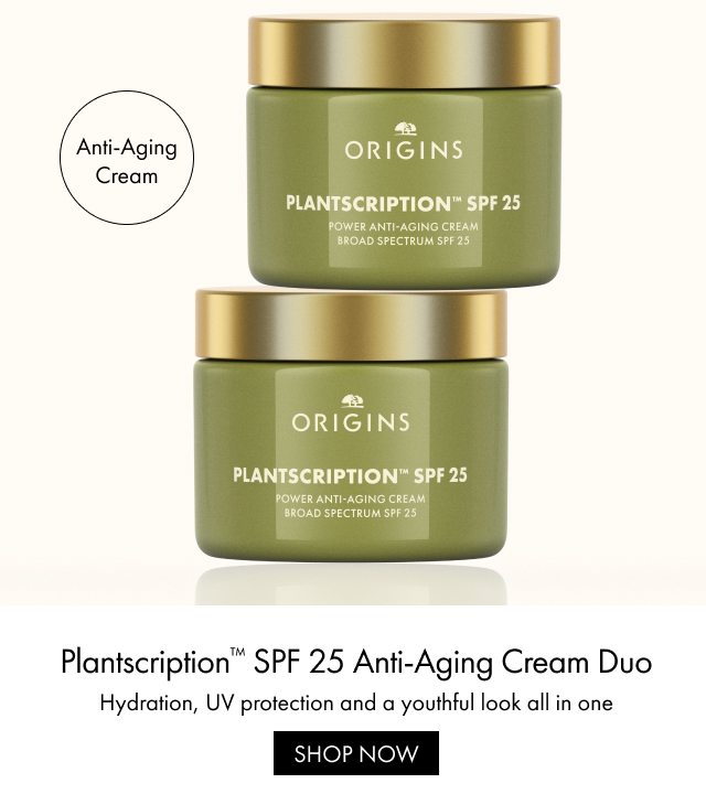 Anti-Aging Cream | Plantscription™ SPF 25 Anti-Aging Cream Duo | Hydration, UV protection and a youthful look all in one | SHOP NOW