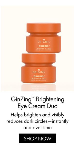 GinZing™ Brightening Eye Cream Duo | Helps brighten and visibly reduces dark circles-instantly and over time | SHOP NOW