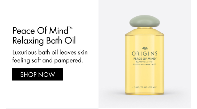 Peace Of Mind™ Relaxing Bath Oil | Luxurious bath oil leaves skin feeling soft and pampered.| SHOP NOW