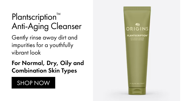 Plantscription™ Anti-Aging Cleanser | Gently rinse away dirt and impurities for a youthfully vibrant look | For Normal, Dry, Oily and Combination Skin Types | SHOP NOW
