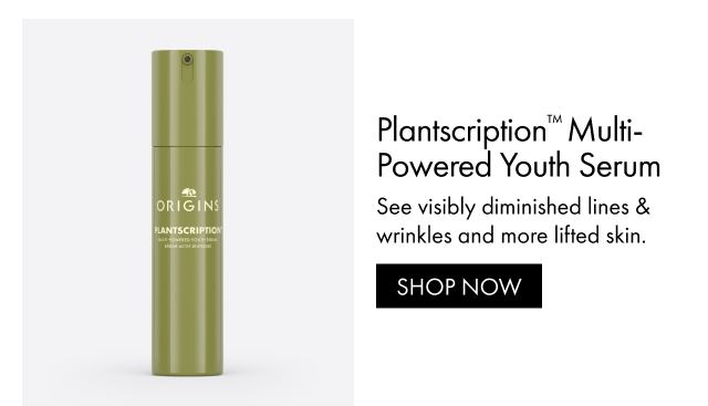 Plantscription™ Multi-Powered Youth Serum | See visibly diminished lines & wrinkles and more lifted skin. | SHOP NOW