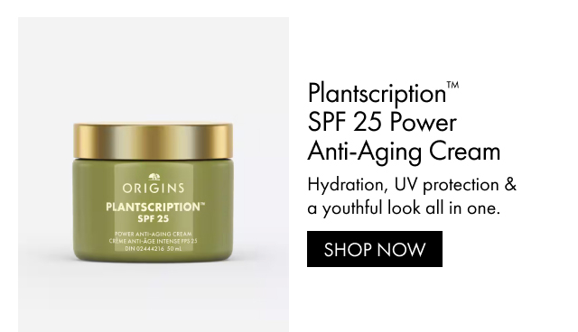 Plantscription™ SPF 25 Power Anti-Aging Cream | Hydration, UV protection & a youthful look all in one. | SHOP NOW