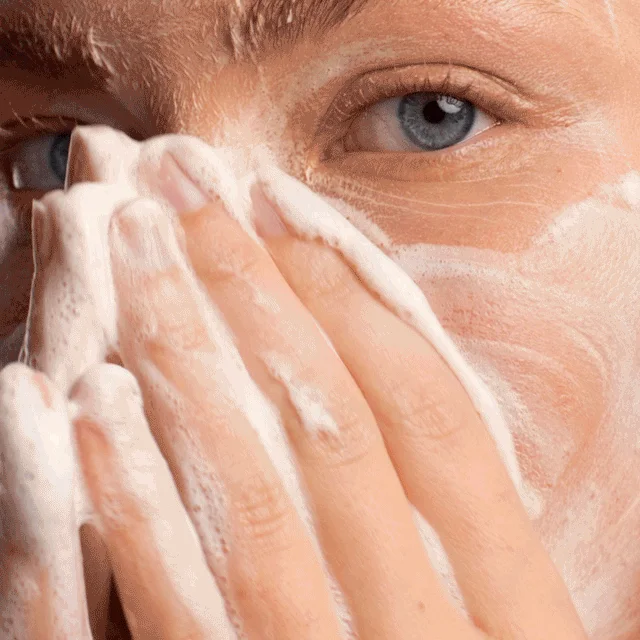 Face wash Animation