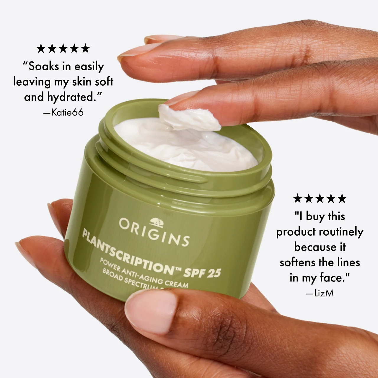 Soaks in easily leaving my skin soft and hydrated. —Katie66 | I buy this product routinely because it softens the lines in my face. —LizM