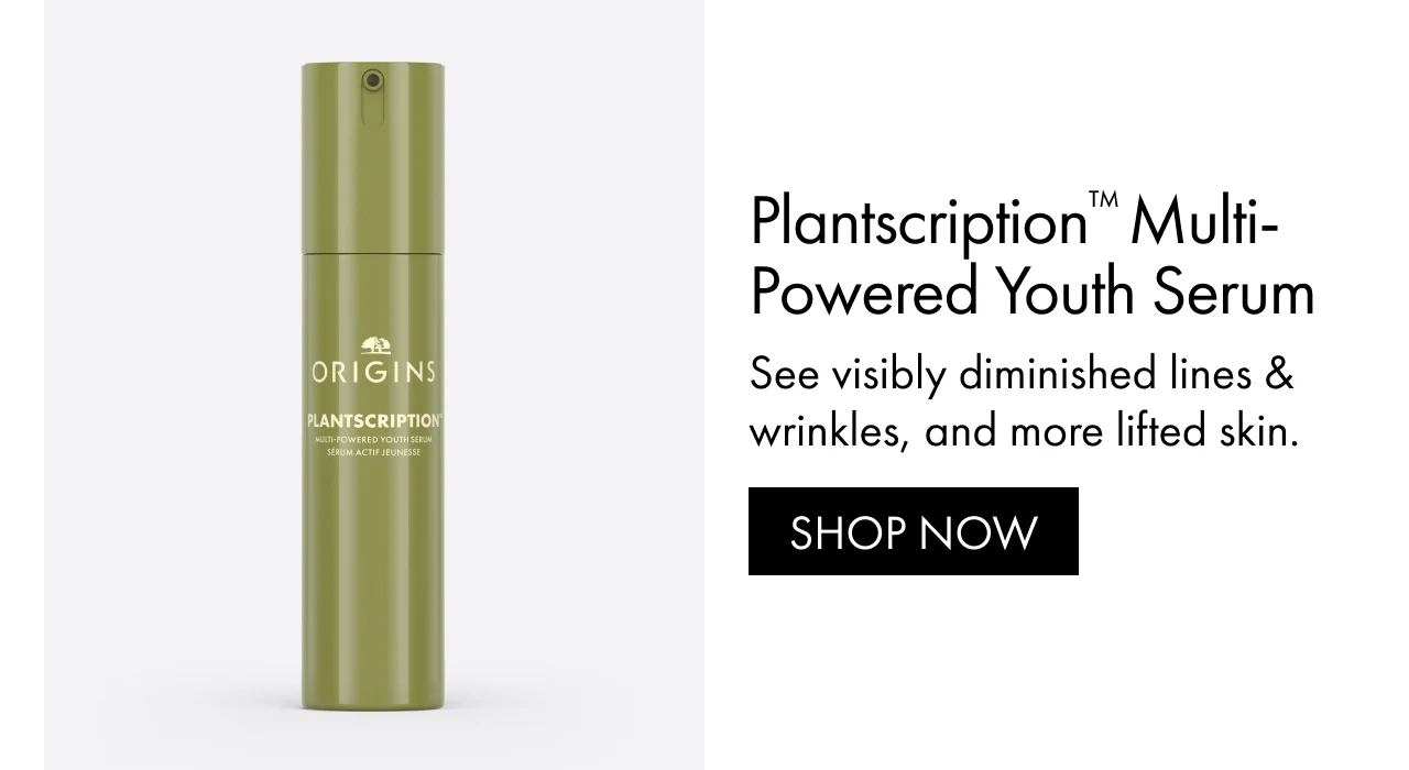 Plantscription™ Multi-Powered Youth Serum | See visibly diminished lines & wrinkles, and more lifted skin. | SHOP NOW