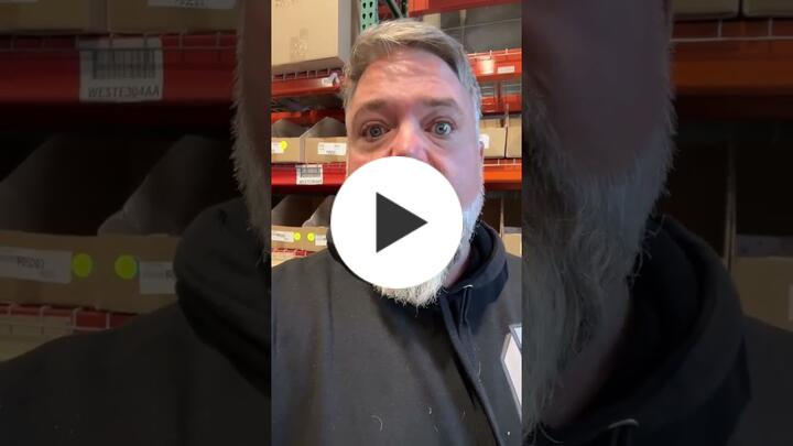 Video still of Ornament Shop founder sharing New Year update—most-wanted ornaments just reactivated and now up to 80% off