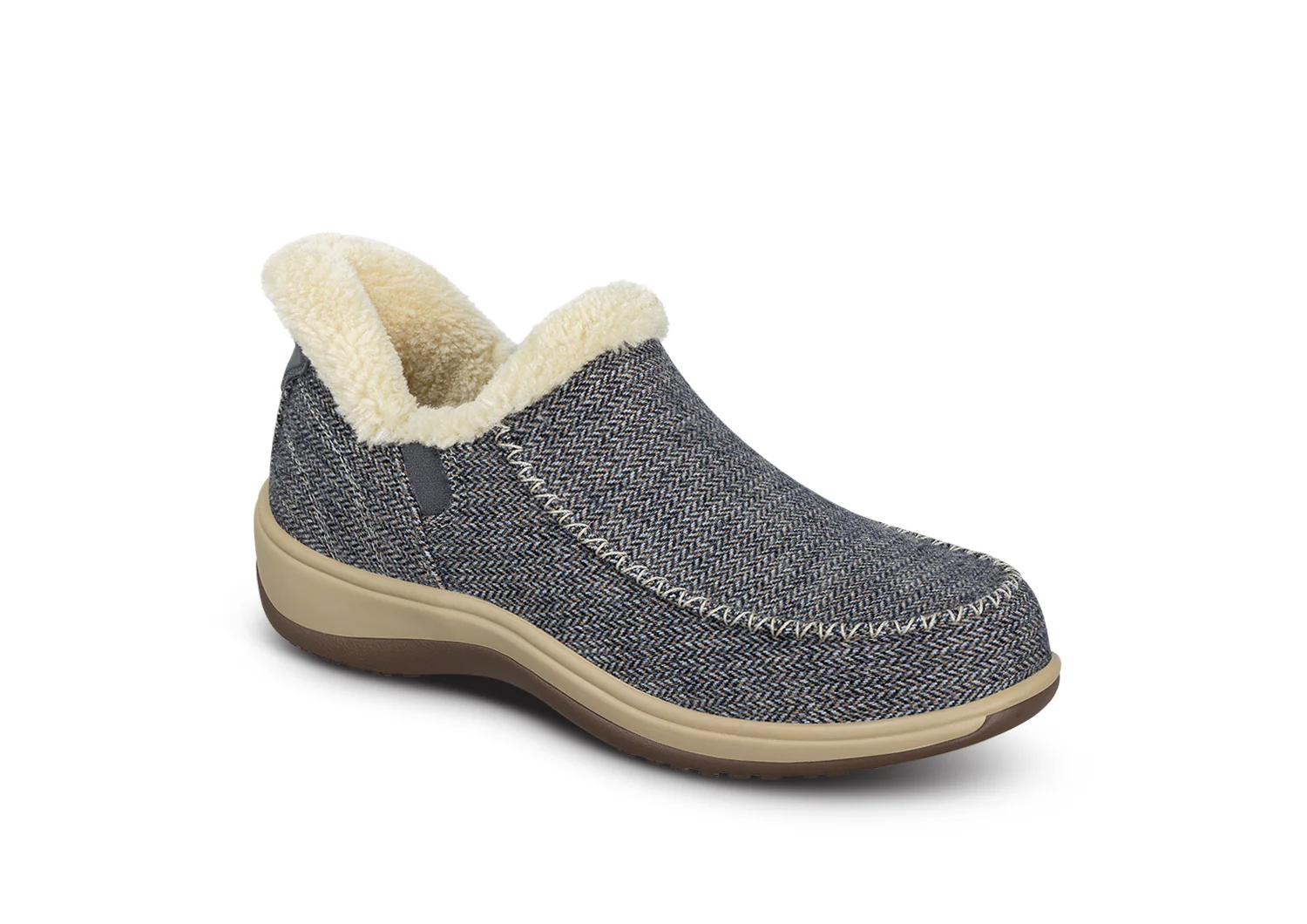 Image of Blue Herringbone