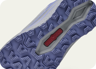Nira Trail Gray/Periwinkle Technology