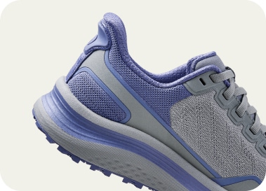 Nira Trail Gray/Periwinkle Technology