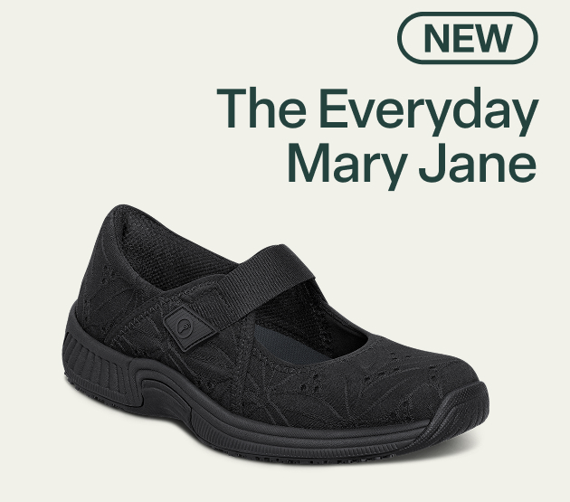 Kimberly black women's Mary Jane shoes