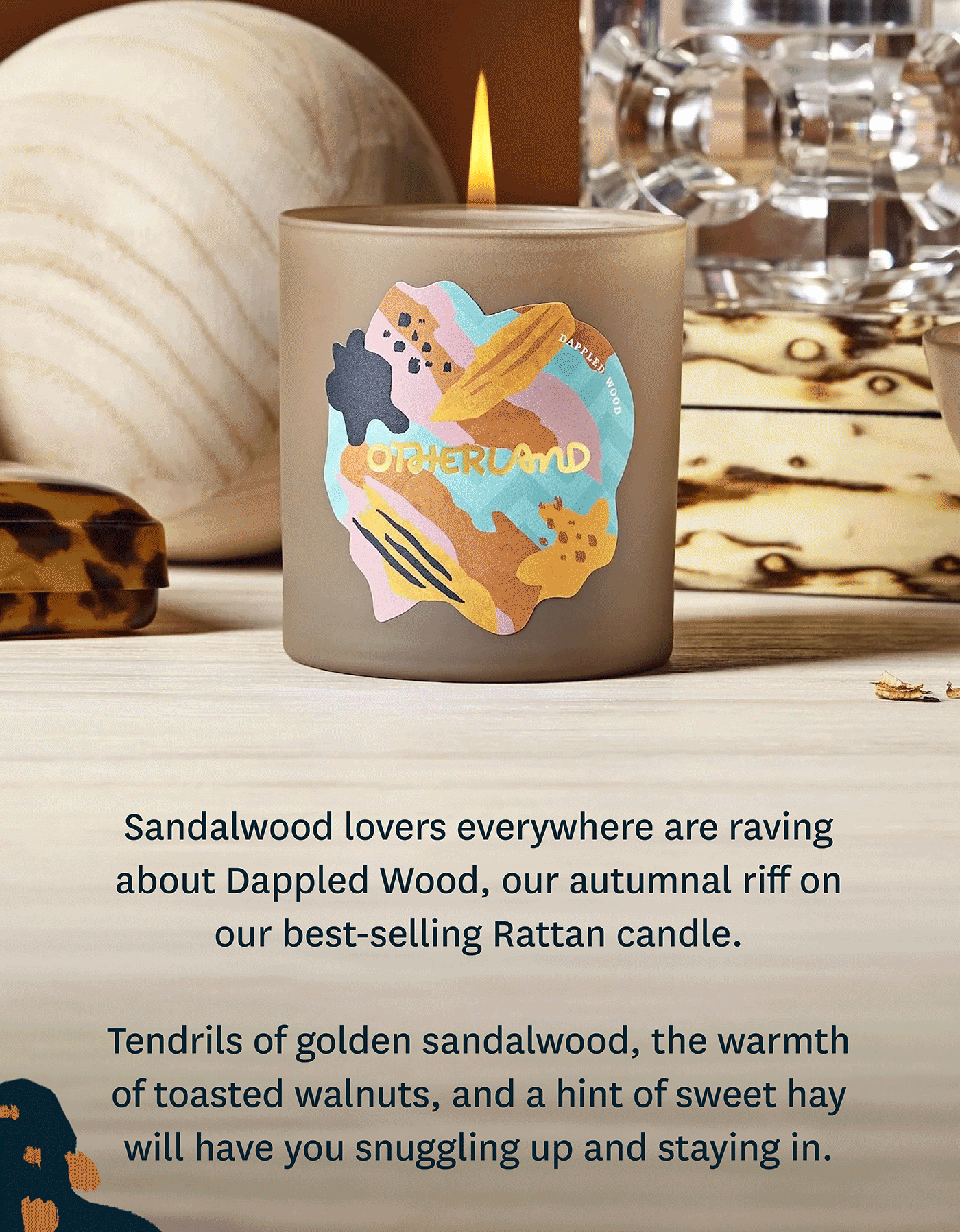 Dappled Wood Candle