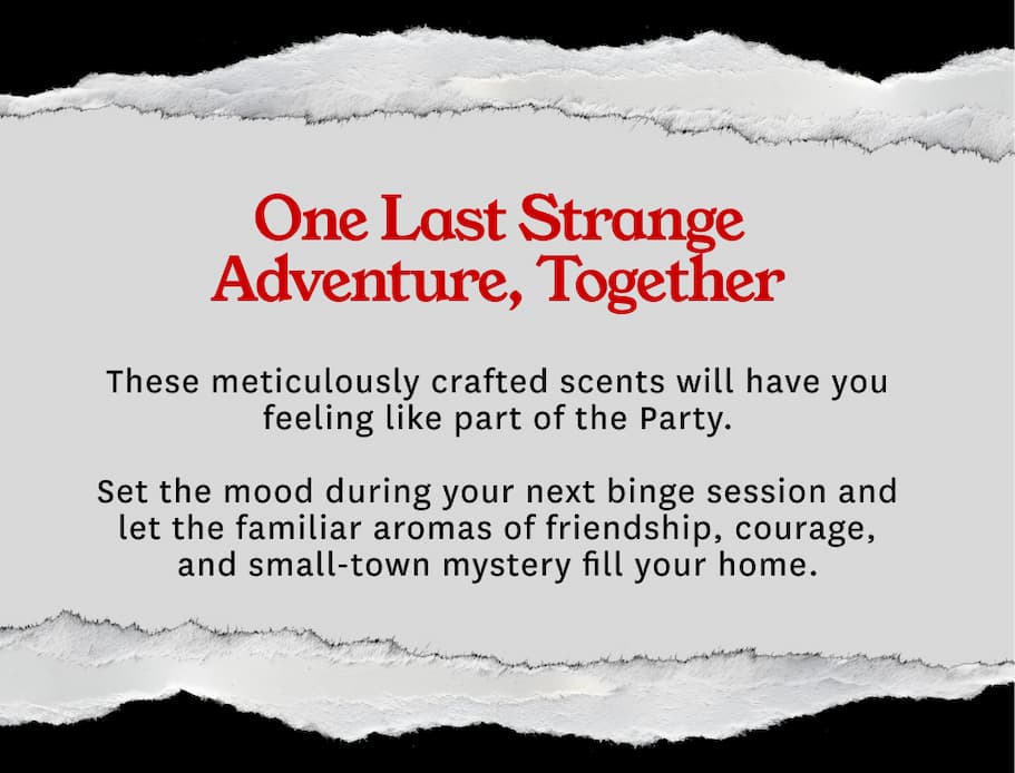 Limited Time Only, Stranger Things Candles Collection