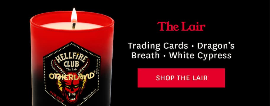 Stranger Things Candles Collection: The Lair