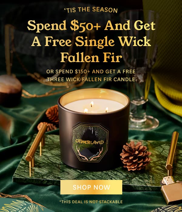 Spend $50+ and get a FREE Single Wick Fallen Fir