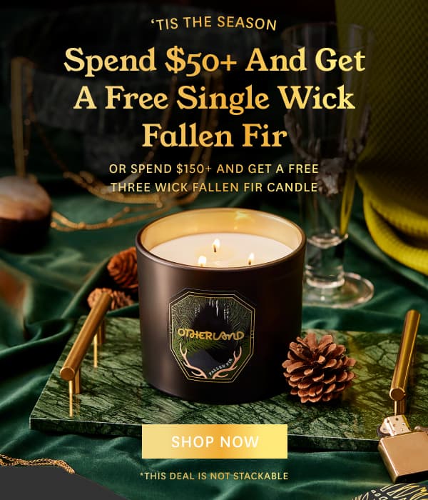 Spend $50+ and get a FREE Single Wick Fallen Fir
