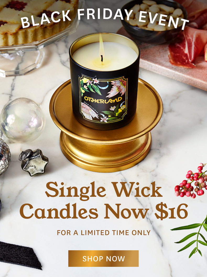 Single Wick Candles Now $16