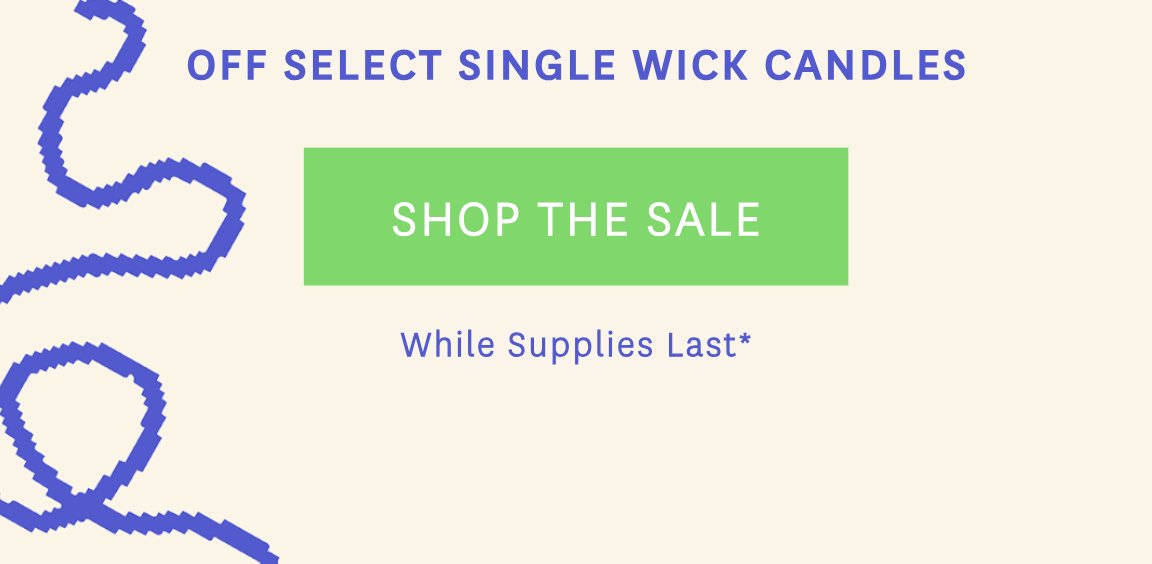 Shop the sale while supplies last! 