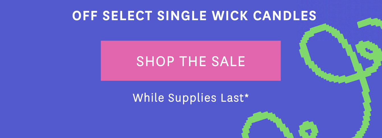 Shop the sale while supplies last! 