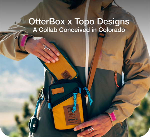 OtterBox x Topo Designs Cases