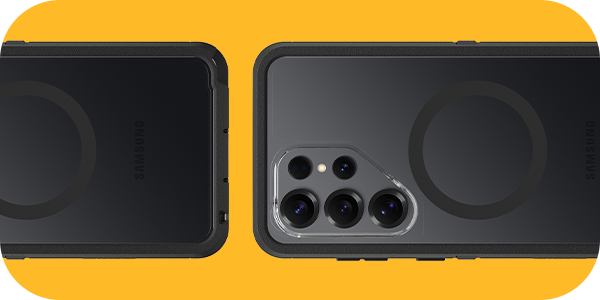 Galaxy S26 with Defender Series case