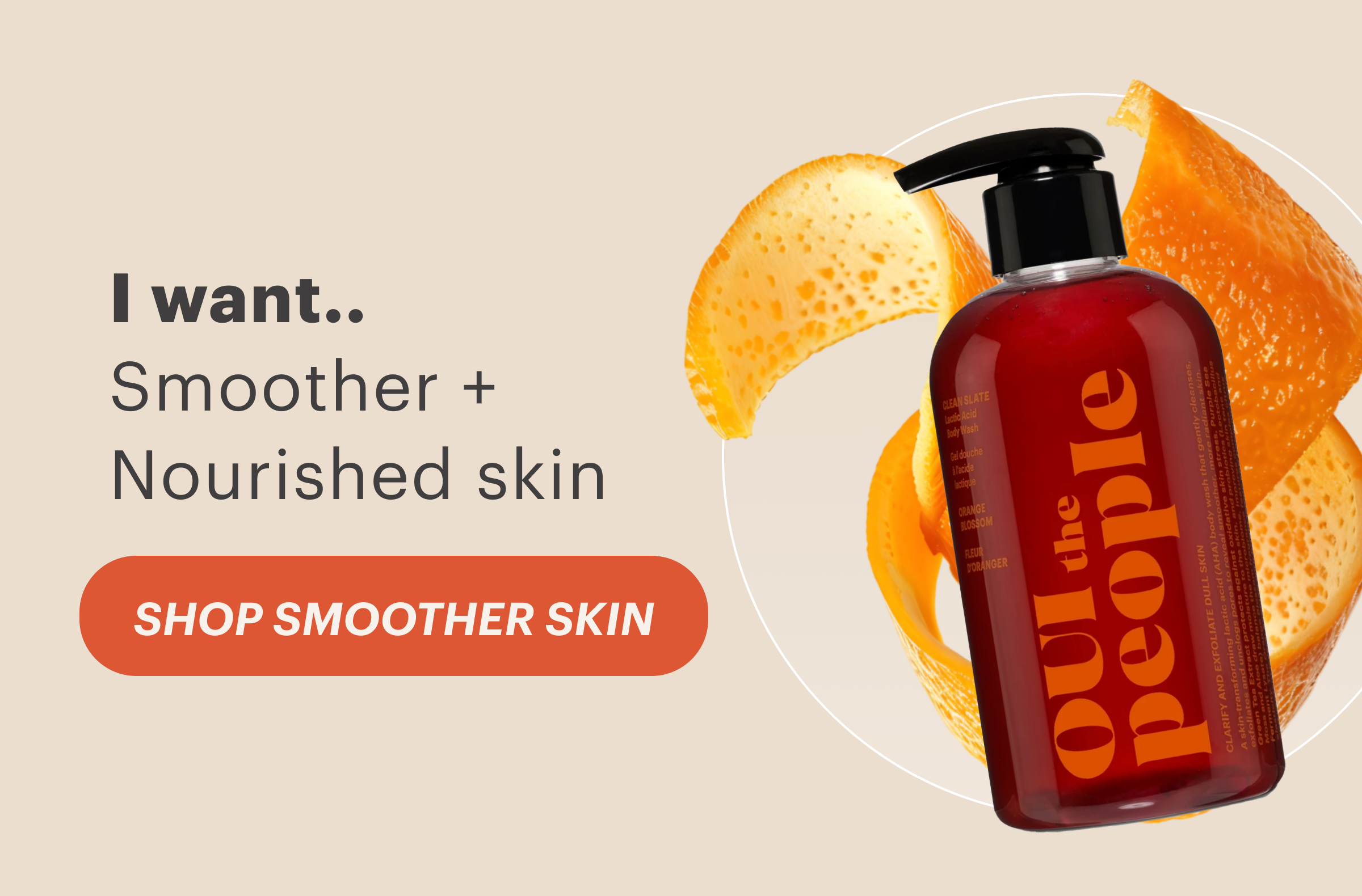 OUI the People CLEAN SLATE Lactic Acid Body Wash