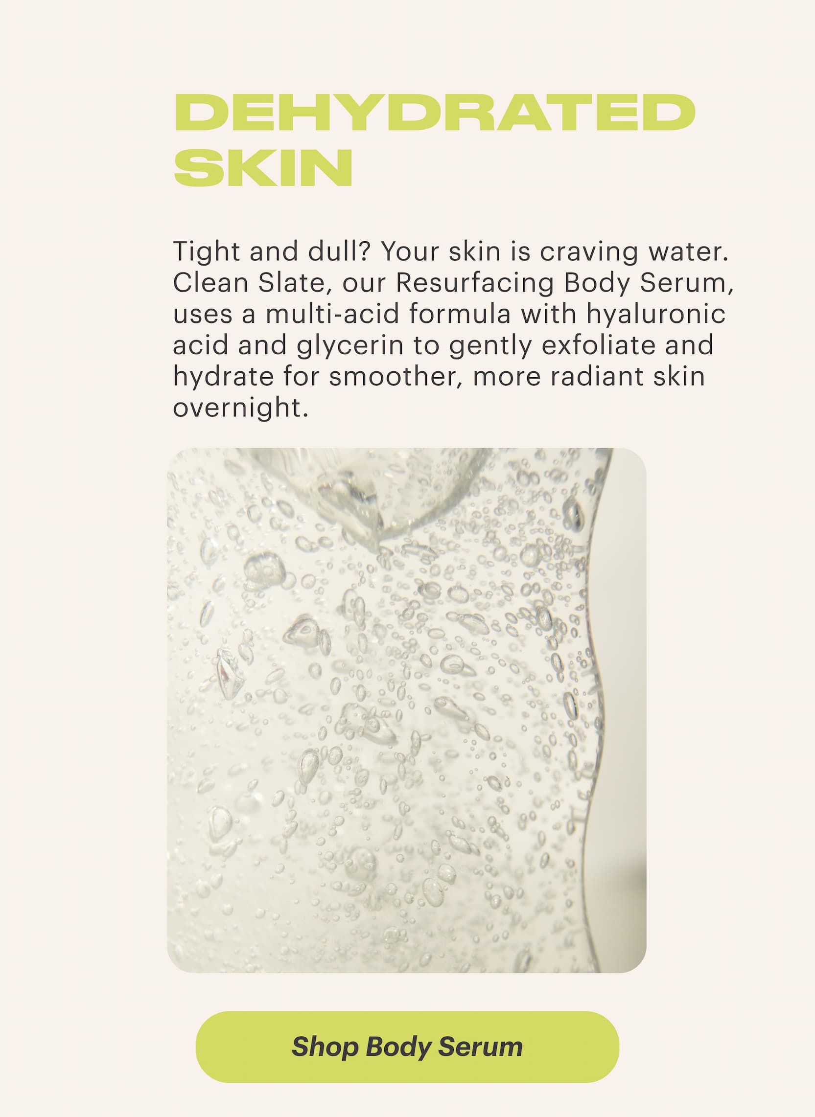 OUI the People Resurfacing Body Serum
